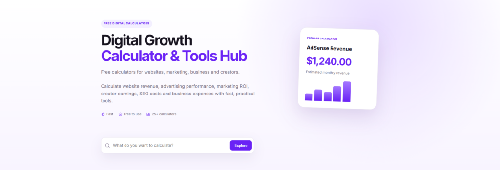 AdSense RPM Calculator – Calculate Your Page Revenue Per 1,000 Views